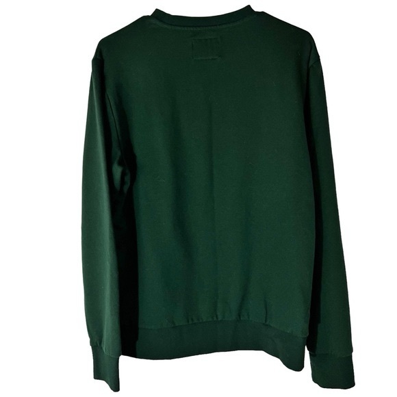 Old Navy. Christmas holiday crew neck sweatshirt. Green. Size L. - Picture 4 of 5